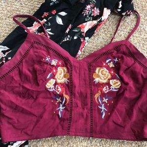 LAST CHANCE! Cute Crop Tank Top